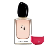 Ficha técnica e caractérísticas do produto Sì Giorgio Armani Eau de Parfum - Perfume Feminino 50ml+Beleza na Web Pink - Nécessaire