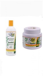 Silicon Mix Bambu Kit Shampoo 473ml + Mascara 1 Kilo - Senscience