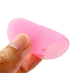 Ficha técnica e caractérísticas do produto Silicone Beauty Wash Pad Rosto Esfoliante Blackhead Limpeza Facial Brush Tool