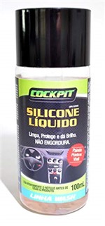 Ficha técnica e caractérísticas do produto Silicone Liquido Tradicional Cockpit 100ml