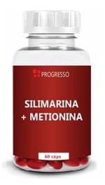 Ficha técnica e caractérísticas do produto Silimarina 200 Mg + Metionina 150 Mg 60 Cápsulas