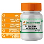 Ficha técnica e caractérísticas do produto Silimarina 100mg + Dl Metionina 500mg 30 Cápsulas