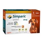 Ficha técnica e caractérísticas do produto Simparic 20mg para Cães de 5,1 a 10kg com 1 Comprimido Mastigável