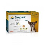 Ficha técnica e caractérísticas do produto Simparic 5mg Anti Pulga e Carrapato Cães de 1,3 a 2,5 Kg 3 Comprimidos - Zoetis
