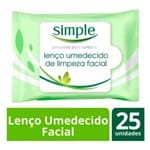 Ficha técnica e caractérísticas do produto Simple Cleansing Lenço de Limpeza Facial e Demaquilante 25 Unidades