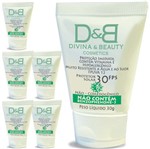 Ficha técnica e caractérísticas do produto Six Divina Beauty Protetor Solar Facial e Corporal FPS30 Vitamina e Hidratante 30g