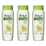 Ficha técnica e caractérísticas do produto Skala Abacate Shampoo 350ml - Kit com 03