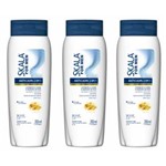 Ficha técnica e caractérísticas do produto Skala Anticaspa 2em1 For Men Shampoo 350ml - Kit com 03