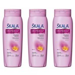 Ficha técnica e caractérísticas do produto Skala Ceramidas G3 Shampoo S/ Sal 350ml (Kit C/03)