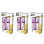 Ficha técnica e caractérísticas do produto Skala Ceramidas - Kit Shampoo + Condicionador 350ml - Kit com 03