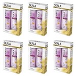 Ficha técnica e caractérísticas do produto Skala Ceramidas - Kit Shampoo + Condicionador 350ml - Kit com 06