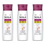 Ficha técnica e caractérísticas do produto Skala Extra Lisos Shampoo 325ml (Kit C/03)