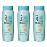 Ficha técnica e caractérísticas do produto Skala Hidronutritivo Shampoo se Sal 350ml - Kit com 03