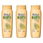 Ficha técnica e caractérísticas do produto Skala Jaborandi Shampoo se Sal 350ml - Kit com 03