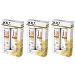 Ficha técnica e caractérísticas do produto Skala Keratina - Kit Shampoo + Condicionador 350ml - Kit com 03
