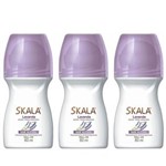 Ficha técnica e caractérísticas do produto Skala Lavanda Desodorante Rollon 60ml - Kit com 03