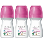 Ficha técnica e caractérísticas do produto Skala Love Intense Desodorante Rollon 60Ml Kit Com 3
