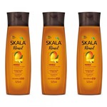 Ficha técnica e caractérísticas do produto Skala Manga e Castanha do Pará Shampoo 325ml (Kit C/03)