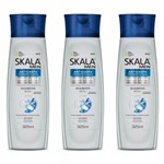 Ficha técnica e caractérísticas do produto Skala Men Shampoo Anticaspa Antiqueda 325ml (Kit C/03)