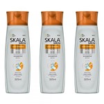 Skala Men Shampoo Uso Diário 325ml (kit C/06)
