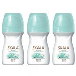 Ficha técnica e caractérísticas do produto Skala Suave Desodorante Rollon 60ml (Kit C/03)
