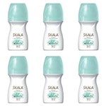 Ficha técnica e caractérísticas do produto Skala Suave Desodorante Rollon 60ml - Kit com 06