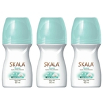 Ficha técnica e caractérísticas do produto Skala Suave Desodorante Rollon 60Ml Kit Com 3