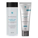 Skinceuticals Blemish Age + UV Oil Defense Kit - Tônico Facial + Protetor Solar FPS 80 Kit
