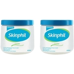 Ficha técnica e caractérísticas do produto Skinphil Creme Hidratante para Pele Sensível, Seca e Extrasseca - Kit com 2 Unidades