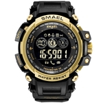 Ficha técnica e caractérísticas do produto Smael Multifuncional Homens leve inteligente Movimento Japão Electronic Sports Assista Men's watch