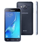 Ficha técnica e caractérísticas do produto Smartphone Galaxy J3 2016 Dual 8 Gb Quad Core 1.5 Ghz Android 5.1 Preto Samsung