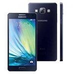 Ficha técnica e caractérísticas do produto Smartphone Samsung Galaxy A5 4G Duos A500M/DS Preto com Dual Chip, Tela 5´, Android 4.4, Câm.13MP e Processador Quad Core 1.2GHz - Tim