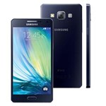 Ficha técnica e caractérísticas do produto Smartphone Samsung Galaxy A5 4G Duos A500M/DS Preto com Dual Chip, Tela 5", Android 4.4, Câm.13MP e Processador Quad Core 1.2GHz