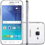 Ficha técnica e caractérísticas do produto Smartphone Samsung Galaxy J2 Duos TV J200BT Desbloqueado Branco - Android 5.1 Lollipop, Memória Interna 8GB, Câmera 5MP, Tela 4.7”