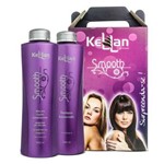 Ficha técnica e caractérísticas do produto Smooth Kellan 2 Passos Profissional Top Original - Shampoo 1000ml + Máscara Condicionante 1000ml
