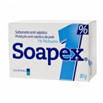 Ficha técnica e caractérísticas do produto Soapex 1 % Triclosano 1 % Sabonete 80 G - Galderma Brasil
