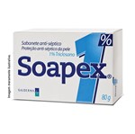 Soapex Sab Antisséptico Prot Antisséptica 1 Triclosano 80g - Galderma