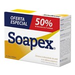 Ficha técnica e caractérísticas do produto Soapex Sabonete em Barra 2 Unidades 80g Cada