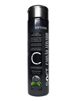 Soft Hair Condicionador Carvão Ativado Auxilia no Controle de Oleosidade
