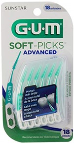 Ficha técnica e caractérísticas do produto Soft Picks Advanced C/ 18, Gum