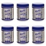 Ficha técnica e caractérísticas do produto Softhair Alisaline Relax Creme Alisante Azul 130g - Kit com 06