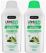 Ficha técnica e caractérísticas do produto Softhair Baba de Quiabo Shampoo e Condicionador Linha 3D Line Soft - Soft Hair