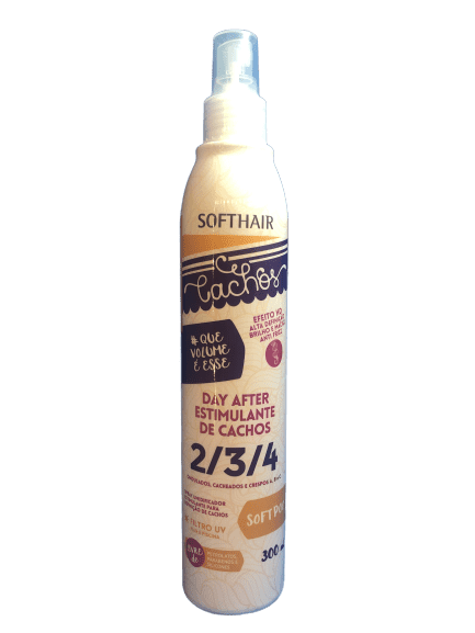 Ficha técnica e caractérísticas do produto Softhair Spray Day After Estimulante de Cachos Tipo 2/3/4 – 300Ml