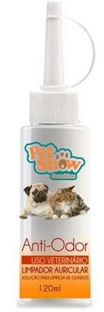 Ficha técnica e caractérísticas do produto Solução Limpeza de Ouvido Anti-Odor 110ml - Pet Show