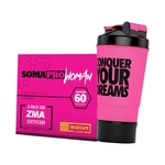 Ficha técnica e caractérísticas do produto Soma Pro Woman Zma 60 Caps - Iridium Labs + Shaker