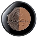 Ficha técnica e caractérísticas do produto Sombra Duo Opaco/Brilho - 14 Marrom Escuro/Claro - Make Up (2,5g) - Vult