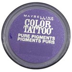 Ficha técnica e caractérísticas do produto Sombra Especial Maybelline New York Color Tattoo Pure Pigments