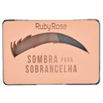 Ficha técnica e caractérísticas do produto Sombra P/ Sobrancelhas - Ruby Rose - Chocolate