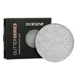 Ficha técnica e caractérísticas do produto Sombra Prata Glitter Series 2g Océane