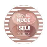 Ficha técnica e caractérísticas do produto Sombra Quarteto Dailus Nude Cada um Tem o Seu Chic Nude 02